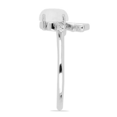 BUY STERLING SILVER REAL RAINBOW MOONSTONE GEMSTONE RING